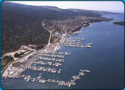 Ariel view of Small Craft Marina